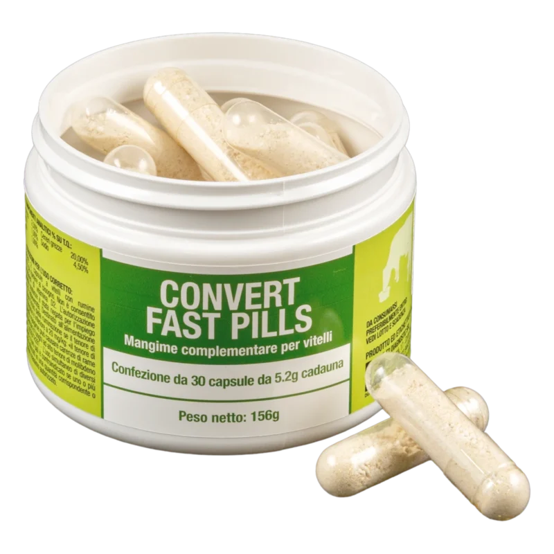 INTEGRATORI PER VITELLI - CONVERT FAST PILLS