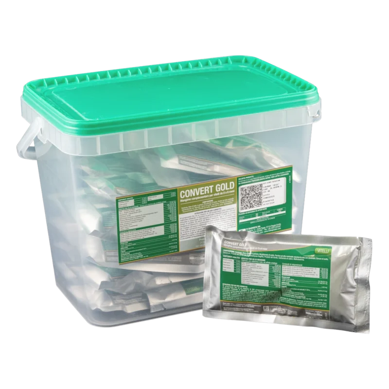 INTEGRATORI PER VITELLI - CONVERT GOLD - 24 buste