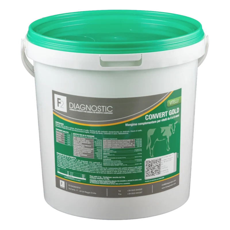 INTEGRATORI PER VITELLI - CONVERT GOLD - secchio 5kg