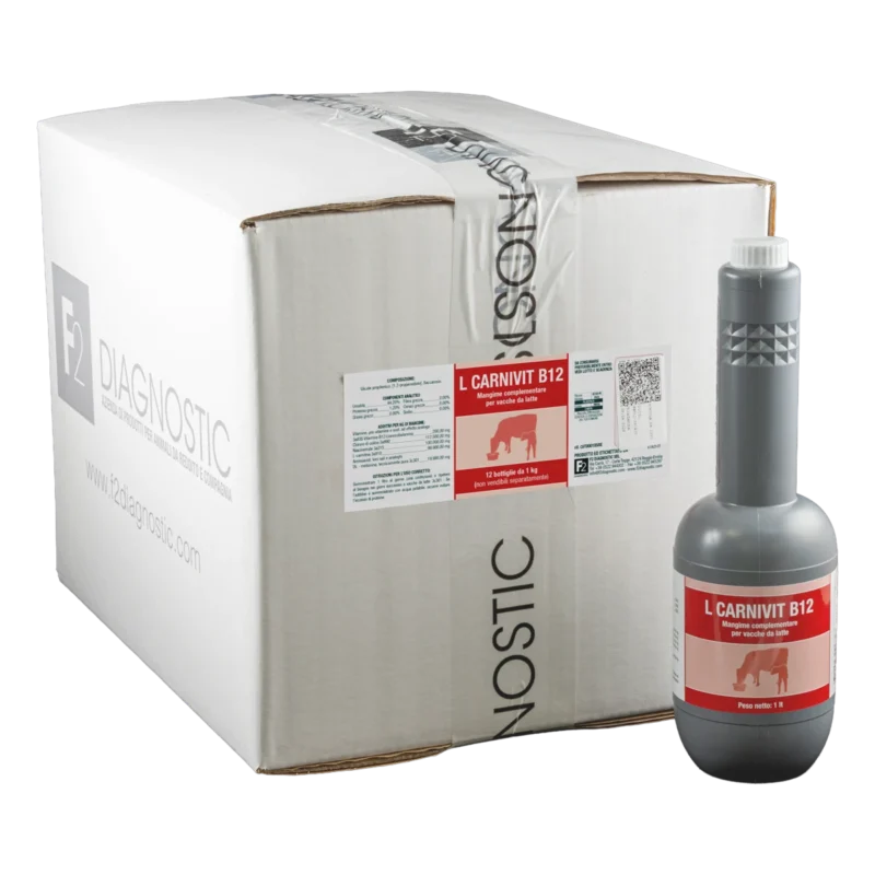 INTEGRATORI PER BOVINE DA LATTE - L CARNIVIT B12 - 12 bottiglie