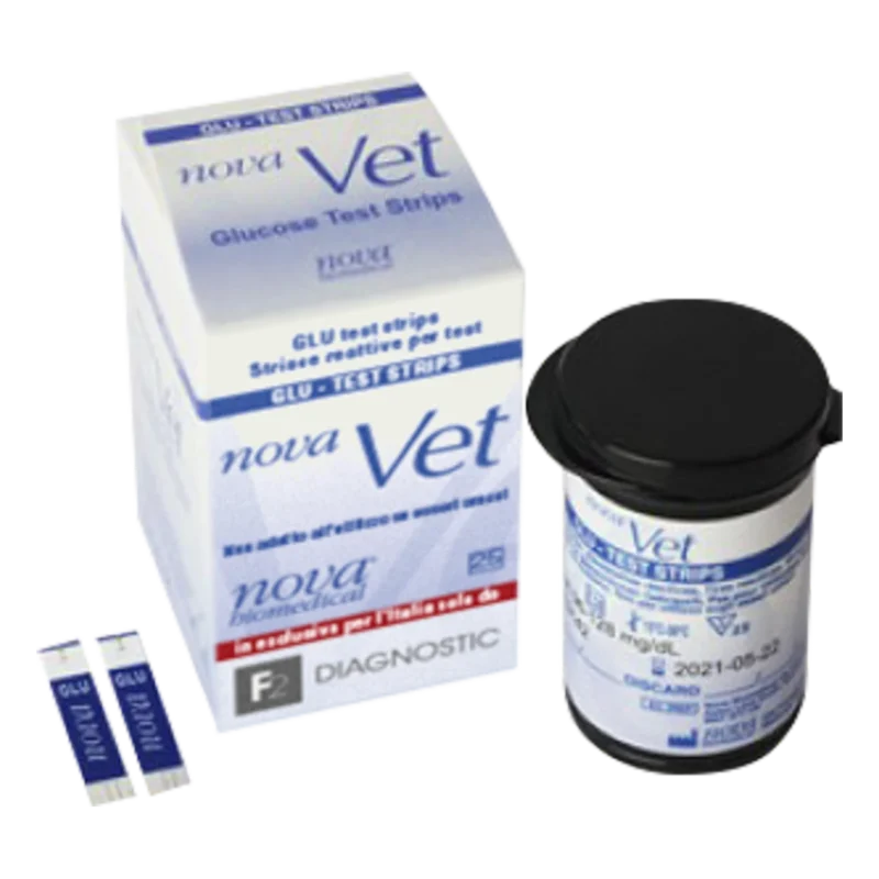 DIAGNOSTICI PER BOVINE DA LATTE - NOVAVET STAT STRIP GLU
