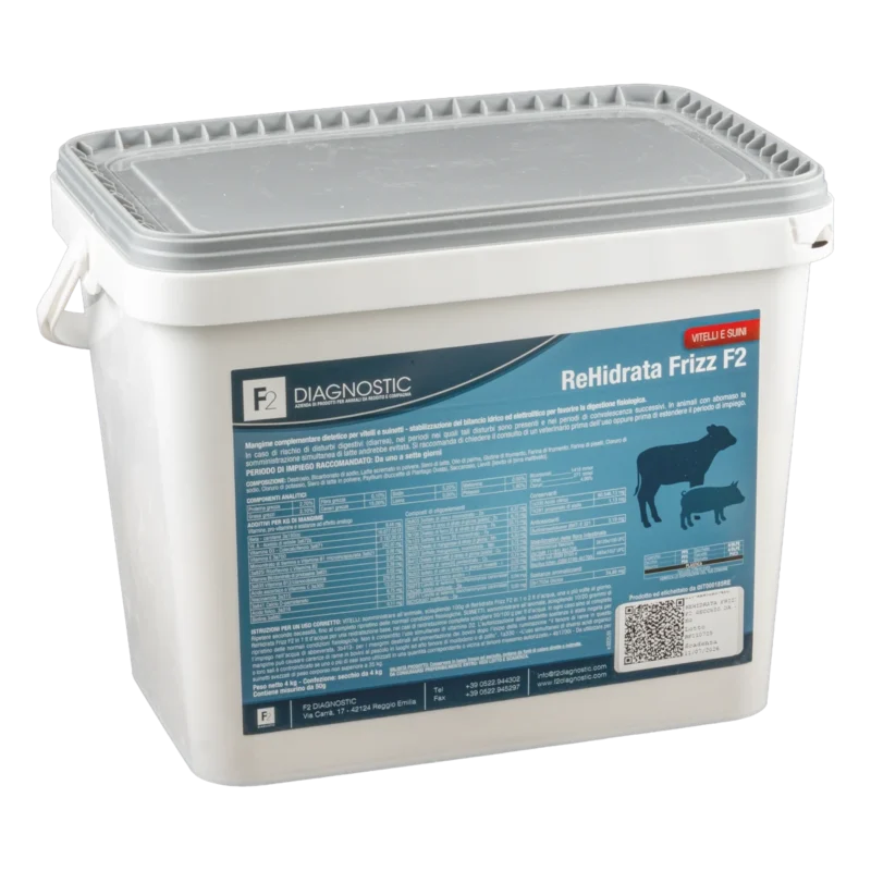 INTEGRATORI PER VITELLI - REHIDRATA FRIZZ F2 - secchio 4kg
