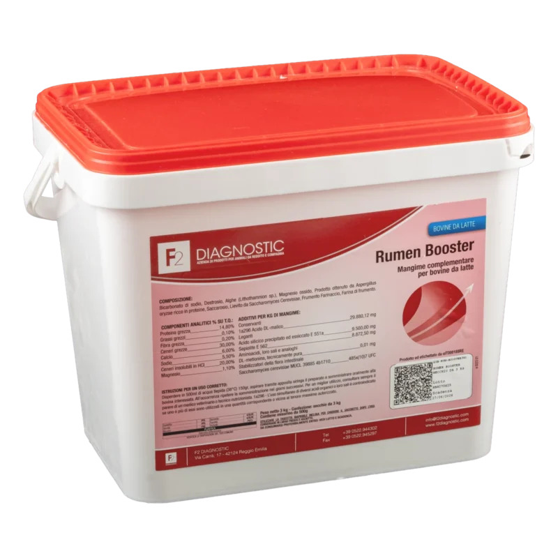 INTEGRATORI PER BOVINE DA LATTE - RUMEN BOOSTER - secchio 3kg