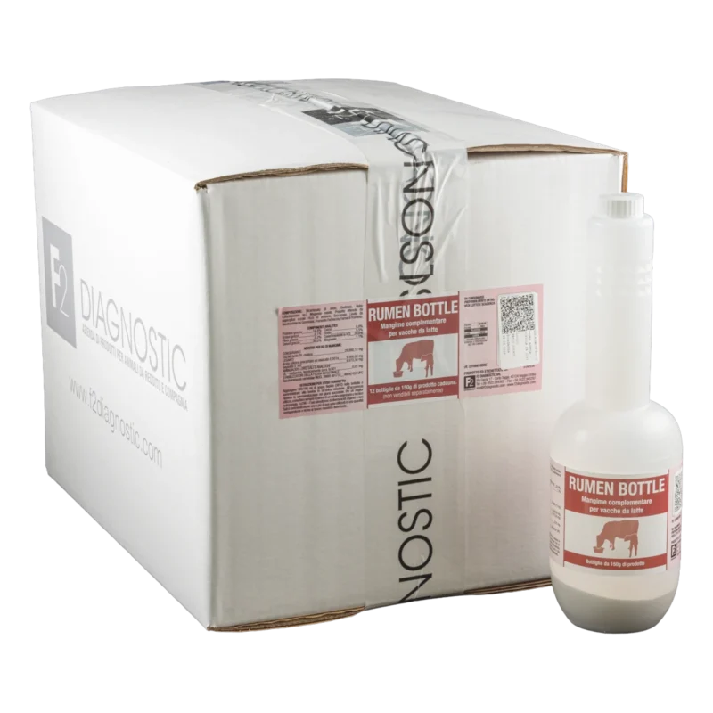 INTEGRATORI PER BOVINE DA LATTE - RUMEN BOTTLE - 12 bottiglie