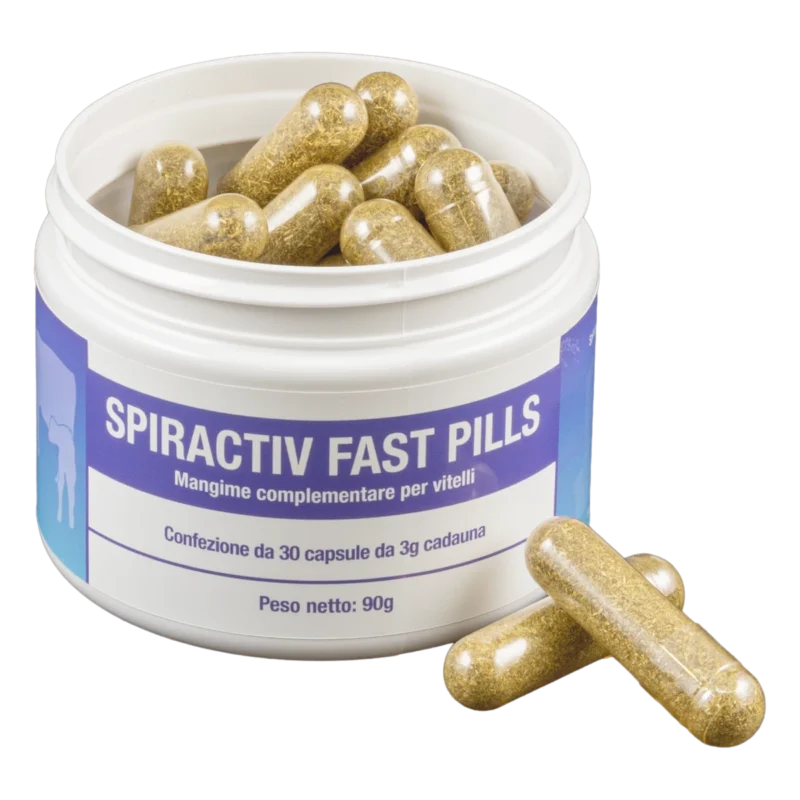 INTEGRATORI PER VITELLI - SPIRACTIV FAST PILLS