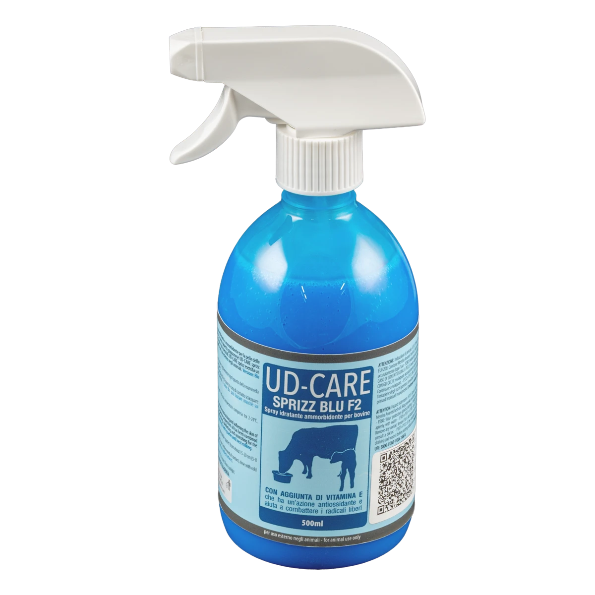 CICATRIZZANTI/BENESSERE ANIMALE PER BOVINE DA LATTE - Ud-Care Sprizz BLU F2